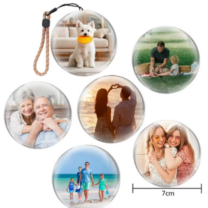 Bola de Cristal 3D con Vídeo Esférico, Memoria Integrada y WIFI